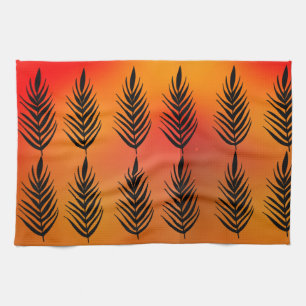 Tropical Sun Beach Relax Holiday Nature Floral Tea Towel