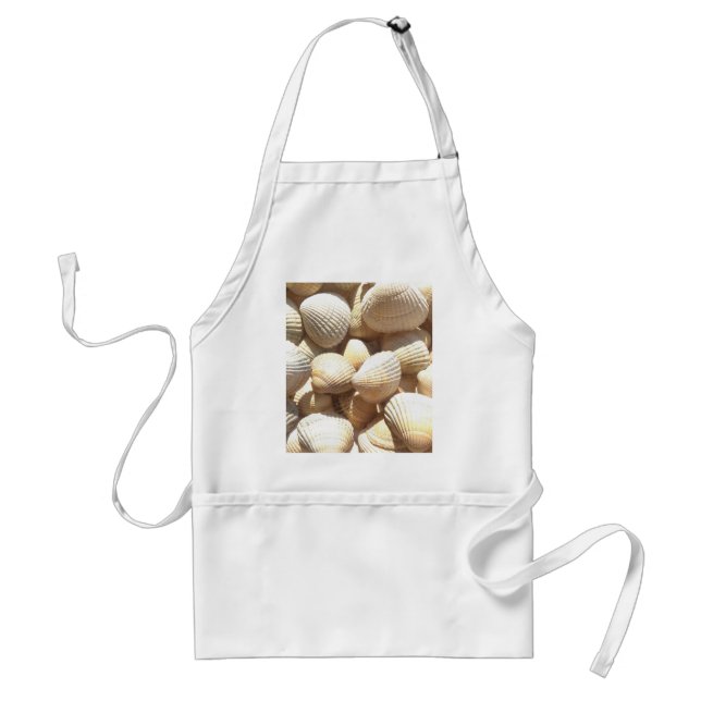 Tropical Sunny Exotic Sea Shells Standard Apron (Front)