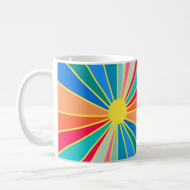 Tropical Sunrise  Coffee Mug (Left)