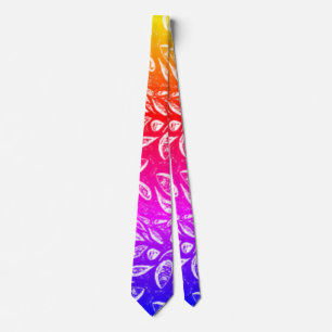 "Tropical Sunrise" Trendy Beach Style Modern Men's Tie