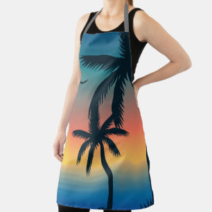 Tropical Sunset Apron
