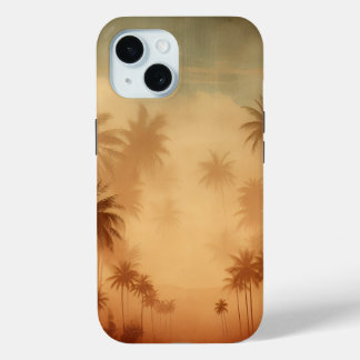 Tropical Sunset iPhone 15 Case