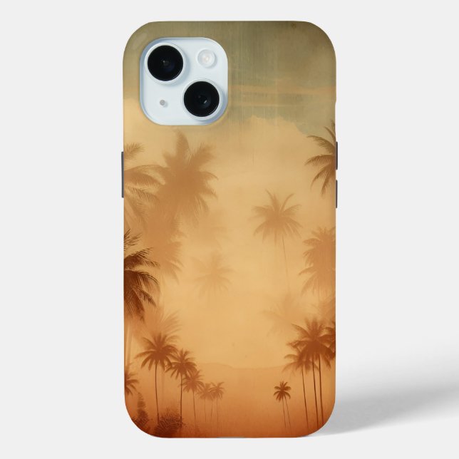 Tropical Sunset Case-Mate iPhone Case (Back)