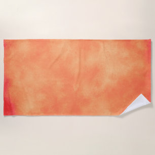 Tropical Sunset  Cloud effect Beach Towel