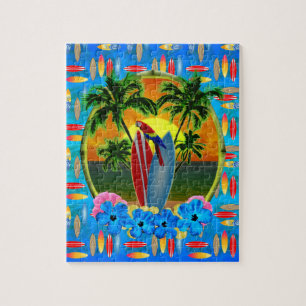 Tropical Sunset Jigsaw Puzzle