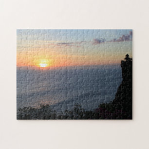 Tropical sunset jigsaw puzzle
