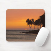 Tropical Sunset Mouse Pad (With Mouse)