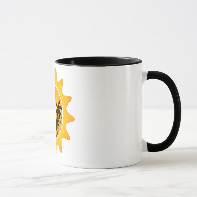 Tropical sunset mug (Right)
