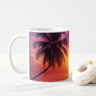 Tropical Sunset Paradise Mug – Ocean View Gift