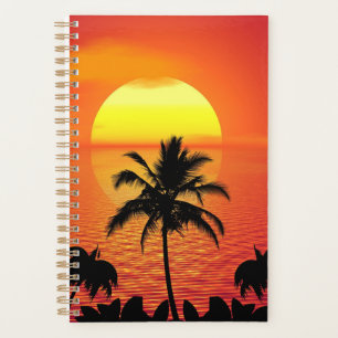 Tropical Sunset Planner