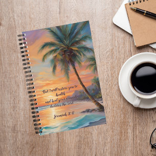 Tropical Sunset Spend Time With God Journal