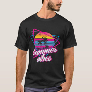 Tropical Sunset Summer Vibes T-Shirt