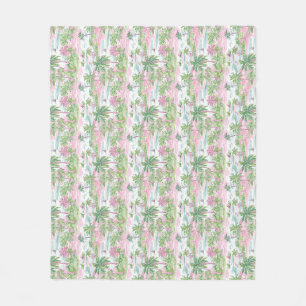 Tropical Sunshine Warms The Soul Fleece Blanket