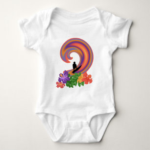 Tropical Surfer : Baby Bodysuit