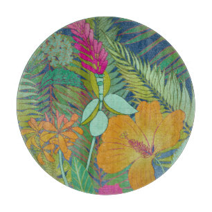 Tropical Tapestry II Cutting Board