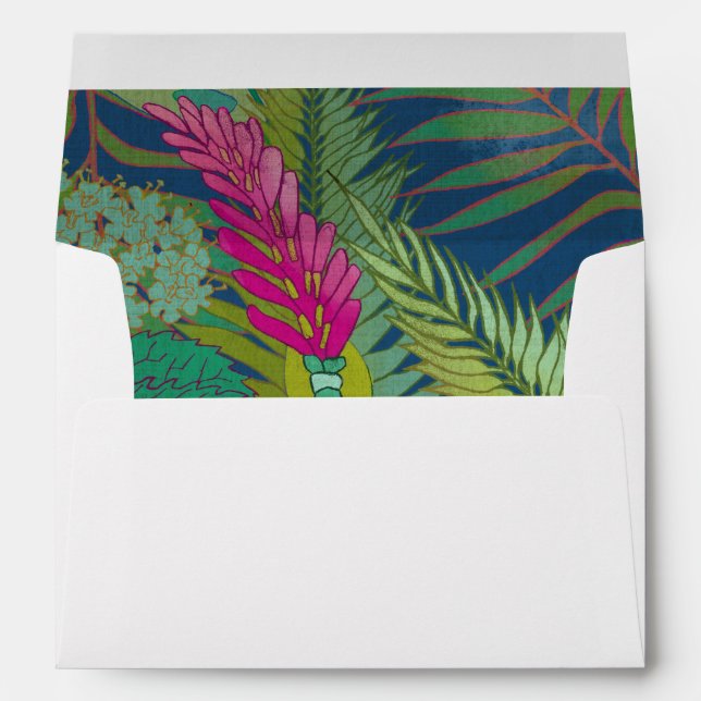 Tropical Tapestry II Envelope (Back (Bottom))