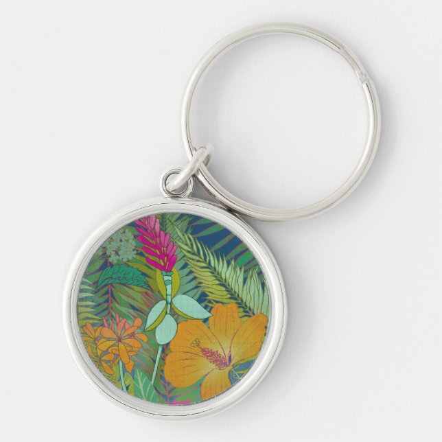 Tropical Tapestry II Key Ring (Front)