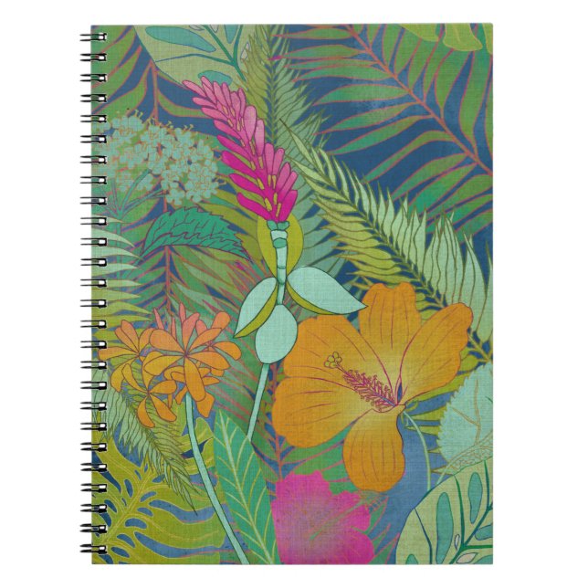 Tropical Tapestry II Notebook (Front)
