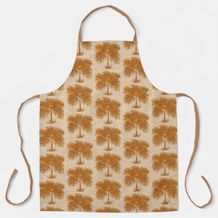 Tropical Thanksgiving Palm All-Over Print Apron