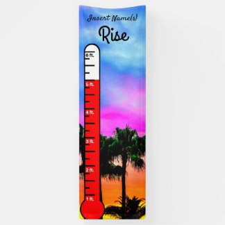 Tropical Thermostat Grow Chart Banner