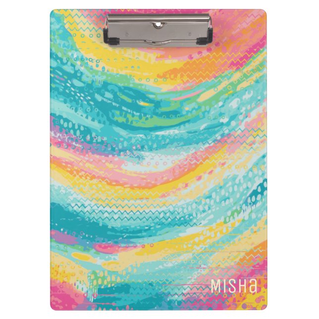 Tropical Tide Pool Dreams Clipboard (Front)