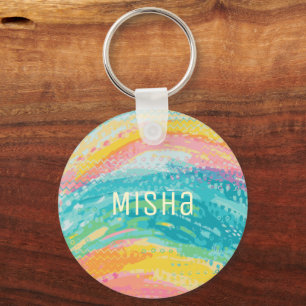 Tropical Tide Pool Dreams Key Ring