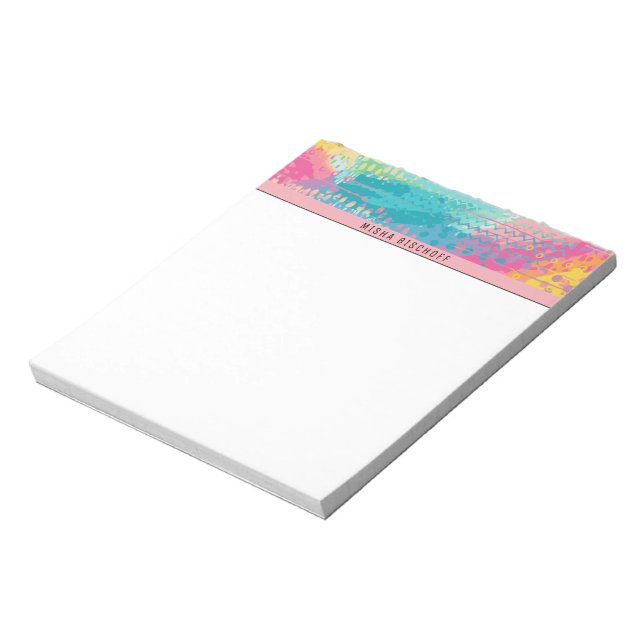 Tropical Tide Pool Dreams Notepad (Rotated)