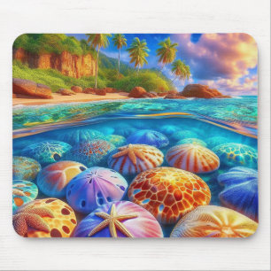 Tropical Tide Treasures Mouse Pad