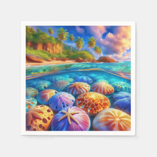 Tropical Tide Treasures Napkin