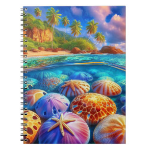 Tropical Tide Treasures Notebook