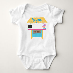 Tropical Tiki Bar Baby Bodysuit