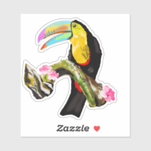 Tropical Toco Bird Toucan Sticker