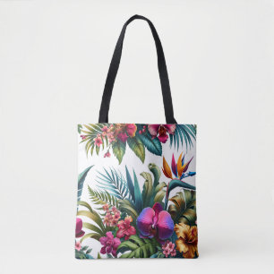 Tropical tote bags