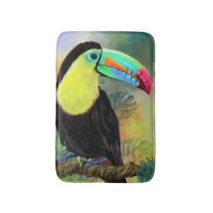 Tropical Toucan Bath Mat