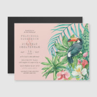 Tropical Toucan, Flowers & Leaves | Wedding