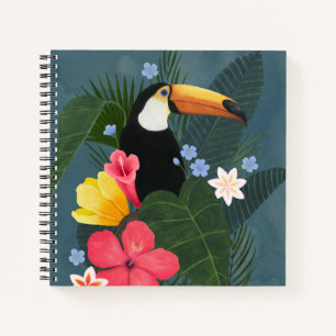 Tropical Toucan in the Wilderness Notebook