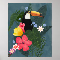 Tropical Toucan in the Wilderness