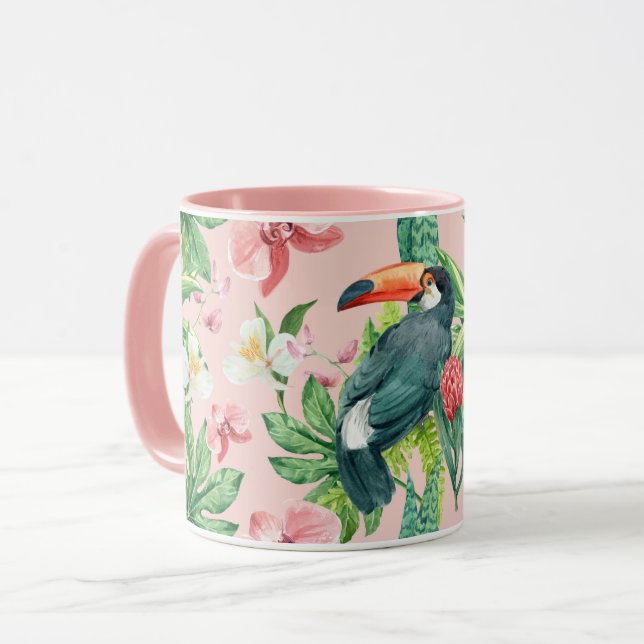 Tropical Toucan Mug (Front Left)