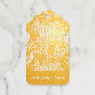Tropical Toucan Pattern Gift Tags
