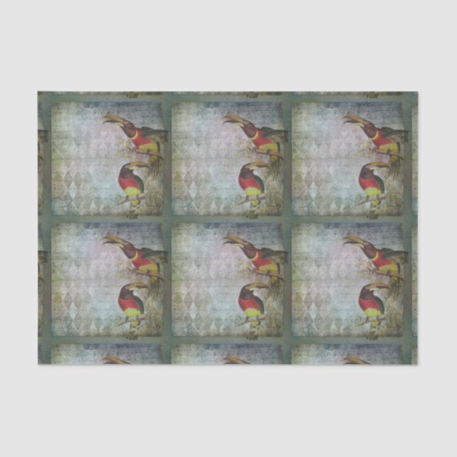 Tropical Toucan Tissue Paper (Front)