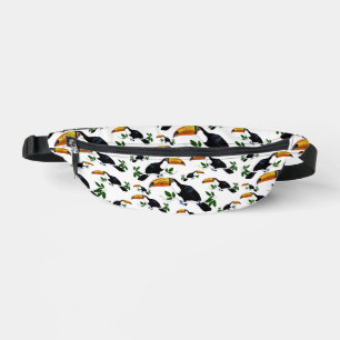 Tropical Toucans - Playful Jungle Bum Bags