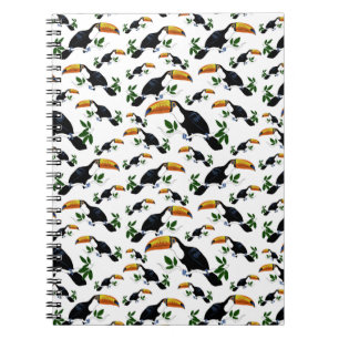 Tropical Toucans - Playful Jungle  Notebook