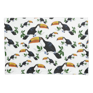 Tropical Toucans - Playful Jungle Pillowcase