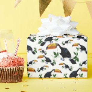 Tropical Toucans - Playful Jungle Wrapping Paper