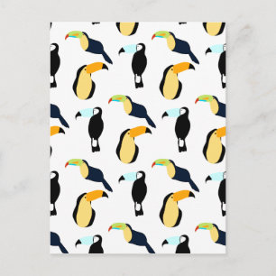 Tropical Toucans Postcard
