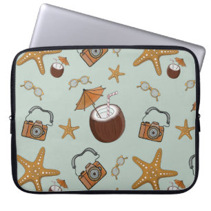 Tropical Travel Laptop Sleeve