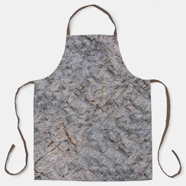 Tropical Tree Bark Photo Apron (Front)
