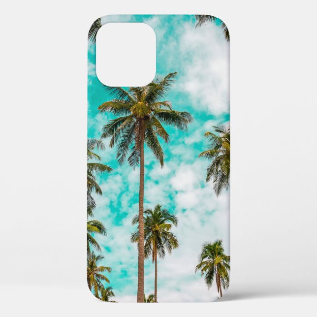 Tropical trees Case-Mate iPhone case (Back)