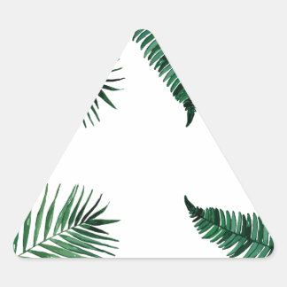 tropical triangle sticker