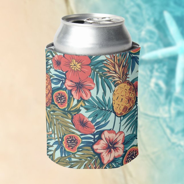 Tropical Trio | Pineapple, Papaya & Passionfruit  Can Cooler (Creator Uploaded)